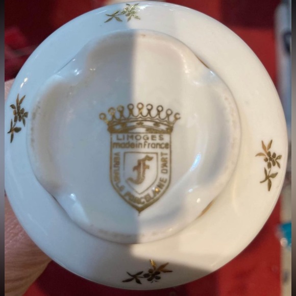 Miniature vintage Limoges pitcher - Picture 4 of 4